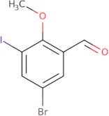 5-Bromo-3-iodo-2-methoxybenzaldehyde