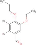 2,3-Dibromo-5-ethoxy-4-propoxybenzaldehyde