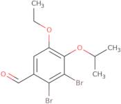 2,3-Dibromo-5-ethoxy-4-isopropoxybenzaldehyde