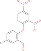 5-Bromo-2-(2,4-dinitrophenoxy)benzaldehyde