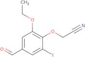 (2-Ethoxy-4-formyl-6-iodophenoxy)acetonitrile