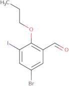 5-Bromo-3-iodo-2-propoxybenzaldehyde