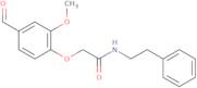 2-(4-Formyl-2-methoxyphenoxy)-N-(2-phenylethyl)acetamide