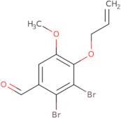 4-(Allyloxy)-2,3-dibromo-5-methoxybenzaldehyde