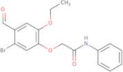 2-(5-Bromo-2-ethoxy-4-formylphenoxy)-N-phenylacetamide