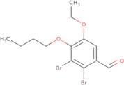 2,3-Dibromo-4-butoxy-5-ethoxybenzaldehyde