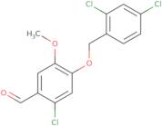 2-Chloro-4-[(2,4-dichlorobenzyl)oxy]-5-methoxybenzaldehyde