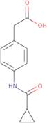 2-(4-Cyclopropaneamidophenyl)acetic acid