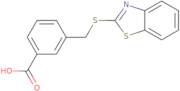 3-[(1,3-Benzothiazol-2-ylsulfanyl)methyl]benzoicacid