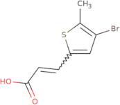 3-(4-Bromo-5-methylthiophen-2-yl)prop-2-enoicacid