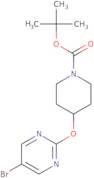 tert-Butyl 4-[(5-bromopyrimidin-2-yl)oxy]piperidine-1-carboxylate