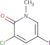 3-chloro-5-iodo-1-methylpyridin-2(1h)-one