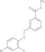 Methyl 3-[(4-bromo-2-chlorophenoxy)methyl]benzoate