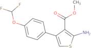 Methyl 2-amino-4-[4-(difluoromethoxy)phenyl]thiophene-3-carboxylate