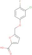 5-(3-Chloro-4-fluorophenoxymethyl)furan-2-carboxylic acid