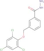 3-[(2,4,6-Trichlorophenoxy)methyl]benzohydrazide