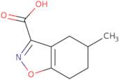 5-Methyl-4,5,6,7-tetrahydrobenzo[d]isoxazole-3-carboxylic acid