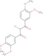 2-Chloro-1,3-bis(3,4-dimethoxyphenyl)propane-1,3-dione