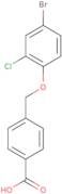 4-[(4-Bromo-2-chlorophenoxy)methyl]benzoic acid