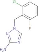 1-[(2-Chloro-6-fluorophenyl)methyl]-1H-1,2,4-triazol-3-amine