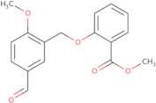 Methyl 2-[(5-formyl-2-methoxyphenyl)methoxy]benzoate