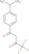 4,4,4-Trifluoro-1-[4-(propan-2-yl)phenyl]butane-1,3-dione