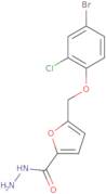 5-[(4-Bromo-2-chlorophenoxy)methyl]-2-furohydrazide