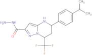 5-(4-Isopropylphenyl)-7-(trifluoromethyl)-4,5,6,7-tetrahydropyrazolo[1,5-A]pyrimidine-2-carbohyd...