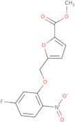 5-(5-Fluoro-2-nitro-phenoxymethyl)-furan-2-carboxylic acid methyl ester