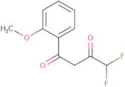 4,4-Difluoro-1-(2-methoxyphenyl)butane-1,3-dione