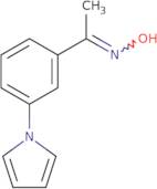 (1E)-1-[3-(1H-Pyrrol-1-yl)phenyl]ethanone oxime