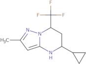 5-Cyclopropyl-2-methyl-7-(trifluoromethyl)-4,5,6,7-tetrahydropyrazolo[1,5-a]pyrimidine