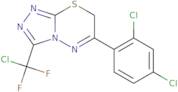 3-(Chloro-difluoro-methyl)-6-(2,4-dichloro-phenyl)-7H-[1,2,4]triazolo[3,4-b][1,3,4]thiadiazine