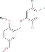 4-Methoxy-3-[(2,4,5-trichlorophenoxy)methyl]benzaldehyde