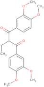 1,3-Bis(3,4-dimethoxyphenyl)-2-ethylpropane-1,3-dione