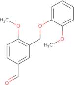 4-Methoxy-3-[(2-methoxyphenoxy)methyl]benzaldehyde