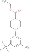 1-(4-Methyl-6-trifluoromethyl-pyrimidin-2-yl)-piperidine-4-carboxylic acid ethyl ester