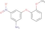 3-(2-Methoxyphenoxy)-5-nitroaniline