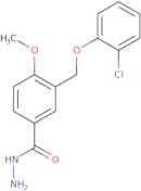 3-[(2-Chlorophenoxy)methyl]-4-methoxybenzohydrazide