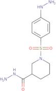 1-(4-Hydrazino-benzenesulfonyl)-piperidine-3-carboxylic acid hydrazide