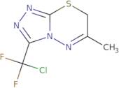 3-(Chloro-difluoro-methyl)-6-methyl-7H-[1,2,4]triazolo[3,4-b][1,3,4]thiadiazine