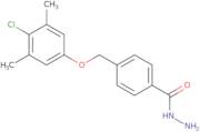 4-[(4-Chloro-3,5-dimethylphenoxy)methyl]benzohydrazide