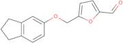 5-[(2,3-Dihydro-1H-inden-5-yloxy)methyl]furan-2-carbaldehyde