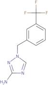 1-{[3-(Trifluoromethyl)phenyl]methyl}-1H-1,2,4-triazol-3-amine