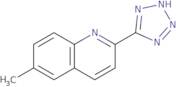 6-Methyl-2-(2H-1,2,3,4-tetrazol-5-yl)quinoline