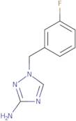 1-[(3-Fluorophenyl)methyl]-1H-1,2,4-triazol-3-amine