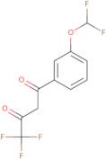 1-[3-(Difluoromethoxy)phenyl]-4,4,4-trifluorobutane-1,3-dione