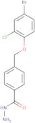 4-[(4-Bromo-2-chlorophenoxy)methyl]benzohydrazide