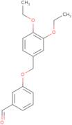 3-[(3,4-Diethoxyphenyl)methoxy]benzaldehyde