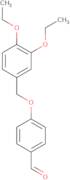 4-[(3,4-Diethoxyphenyl)methoxy]benzaldehyde